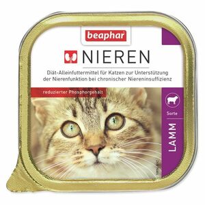 BEAPHAR Renální dieta paštika pro kočky s jehněčím 100 g obraz