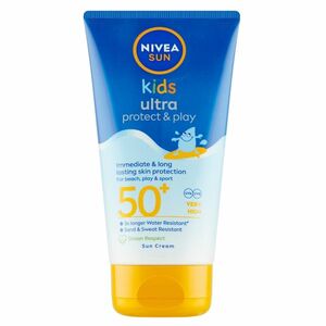 NIVEA Sun Ultra Protect Dětské mléko na opalování OF 50+ 150 ml obraz