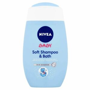 NIVEA Baby Šampon a pěna do koupele 2v1 200 ml obraz