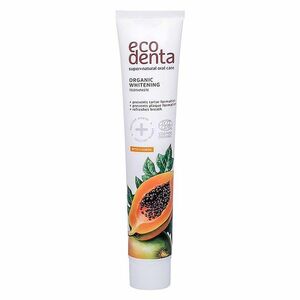 ECODENTA Organic Whitening zubní pasta Papaya 75 ml obraz
