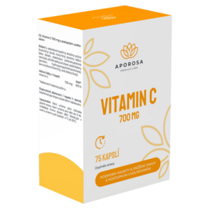 APOROSA Vitamin C 700 mg s postupným uvolňováním 75 kapslí obraz