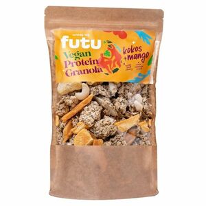 FUTU Proteinová granola s kokosem a mangem vegan 350 g obraz