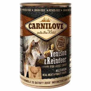 CARNILOVE Dog venison + reindeer grain free pro psy 400 g obraz