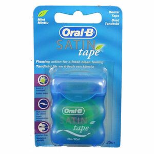 ORAL B dentální páska Satin Tape Mint 25 m obraz