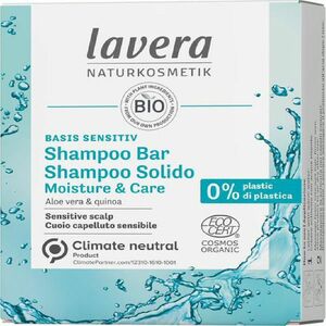 LAVERA Basis Tuhý šampon Moisture & Care 50 g obraz