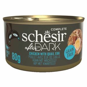 SCHESIR After Dark Wholefood konzerva pro kočky kuře a vejce 80 g obraz