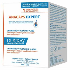 DUCRAY Anacaps Expert-chronické vypadávání vlasů 90 kusů obraz