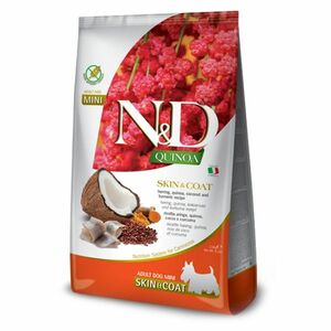 N&D Quinoa Skin & Coat Herring & Coconut pro malá plemena psů 2, 5 kg obraz
