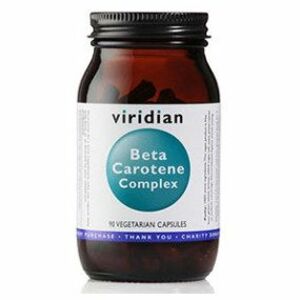 VIRIDIAN Nutrition Beta Carotene Complex 90 kapslí obraz