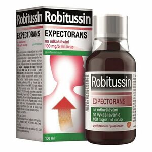ROBITUSSIN Expectorans na odkašlávání sirup 100 ml 100 mg/5 ml obraz