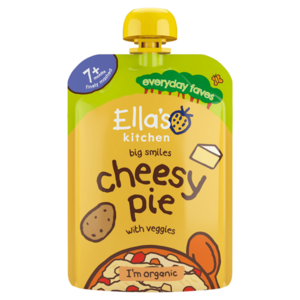 ELLA'S KITCHEN Sýrový koláč se zeleninou BIO 130 g obraz