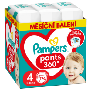 Pampers Active Baby Pants Kalhotkové plenky vel. 4, 9-15 kg, 176 ks obraz