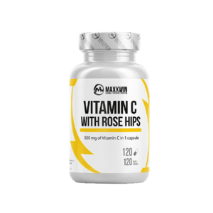 Maxxwin Vitamin C 900 with rose hips 120 kapslí obraz