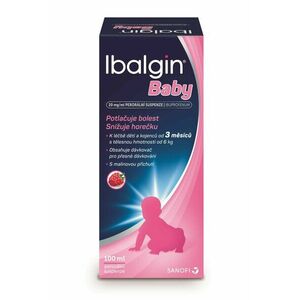 Ibalgin Baby 20mg/ml suspenze 100 ml obraz