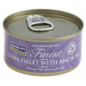 Fish4Cats Konzerva pro kočky Finest tuňák se ančovičkami 70 g obraz