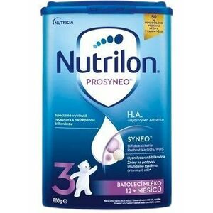 Nutrilon 3 Prosyneo H.A.- Hydrolysed Advance batolecí mléko 800 g obraz