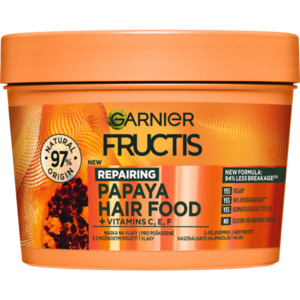 Garnier Fructis Hair Food papaya maska na vlasy, 400 ml obraz