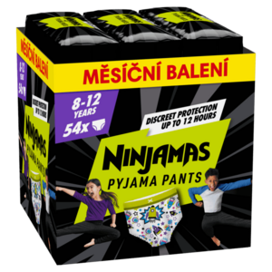 Ninjamas Pyjama Pants Kosmické lodě, měsíční balení 54 ks obraz
