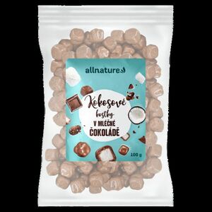 Allnature Kokosové kostky v čokoládě 100 g obraz