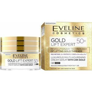Eveline Gold Lift Expert Day & Night cream 50+ 50 ml obraz
