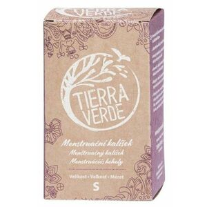 Tierra Verde Menstruační kalíšek - malý - balení včetně slipové vložky a čističe obraz