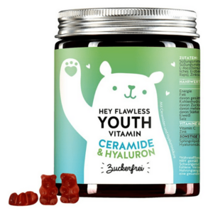 Bears With Benefits Hey Flawless Youth Anti-age vitamíny pro pleť s ceramidy bez cukru, gumídci 60 ks obraz
