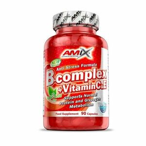 Amix B-Complex + vitamin C 90 kapslí obraz