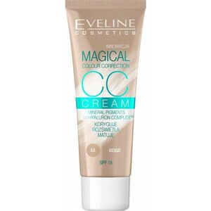Eveline CC Cream Magical Colour Correction - béžová 30 ml obraz
