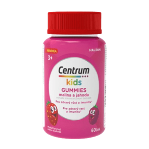 CENTRUM Kids Gummies multivitamín pro děti malina a jahoda želé 60 ks obraz