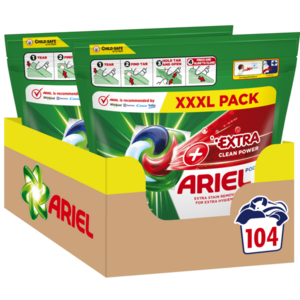 Ariel Extra Clean 104 kapslí obraz