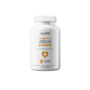 Aliver Nutraceutics Allicin extrakt z česneku 60 kapslí obraz