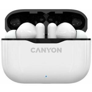 Canyon TWS-3 Bluetooth sportovní sluchátka s mikrofonem, bílá obraz