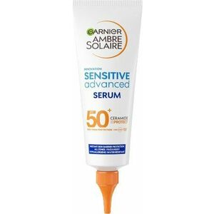 Garnier Ambre Solaire Sensitive Advanced Ochranné sérum proti slunečnímu záření s ceramidy, SPF 50+, 125 ml obraz