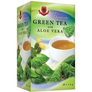 Herbex PREMIUM Zelený čaj s aloe vera sáčky 20 x 1.5 g obraz