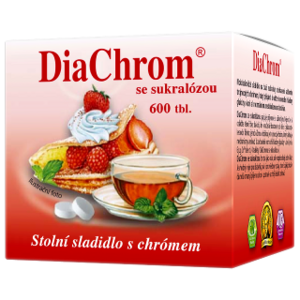 DiaChrom nízkokalorické sladidlo 600 tablet obraz