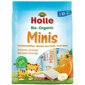 Holle Organické minis banánové s pomerančem 100 g obraz