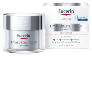 Eucerin Hyaluron-Filler +3xEffect denní krém SPF30 50 ml obraz