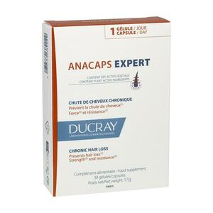 Ducray Anacaps Expert-chronické vypad.vlasů 30 kapslí obraz