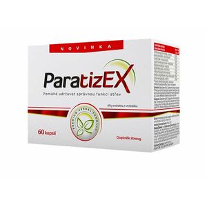 ParatizEX na správnou funkci střev 60 kapslí obraz