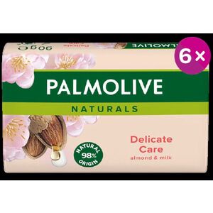 Palmolive mýdlo Naturals Almond 6 x 90 g obraz