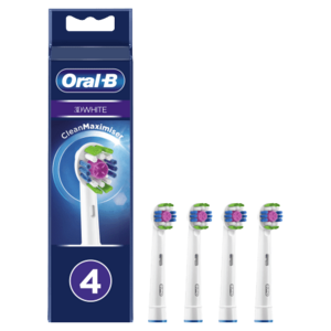 Oral-B 3D White Kartáčková hlava CleanMaximiser 4 ks obraz