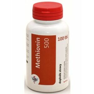 Methionin 500 tablety 100 Fagron obraz