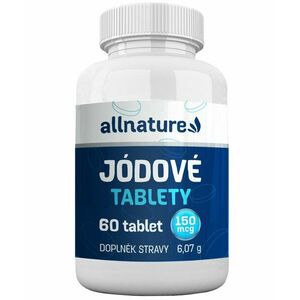 Allnature Jódové tablety 60 tablet obraz