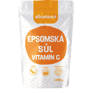 Allnature Epsomská sůl s vitamínem C 1000 g obraz