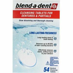 Blend-a-dent Čisticí tablety Freshness 54 ks obraz