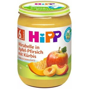 HiPP Jablko, broskve, mirabelky, máslová dýně od 6. měsíce 190 g obraz
