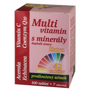 MedPharma Multivitamín s minerály + extra C 107 tablet obraz