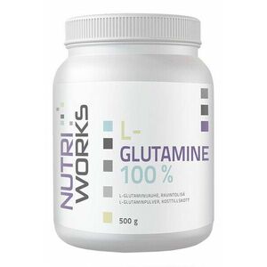NutriWorks L-Glutamine 500 g obraz