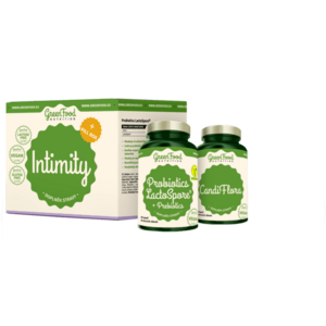 GreenFood Nutrition Intimity + Pillbox 150 kapslí obraz