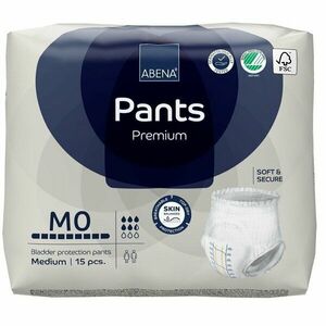 Abena Inkontinentní navlékací kalhotky Pants Premium M0 15 ks obraz